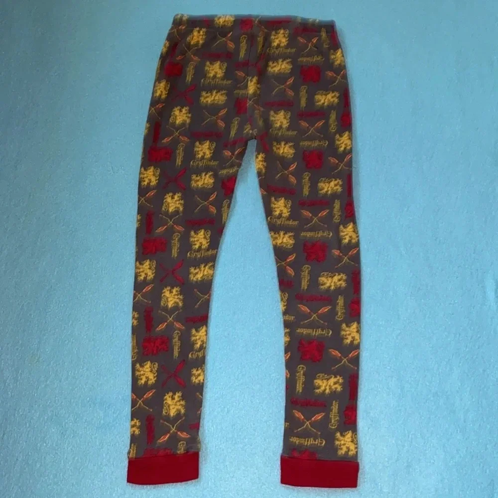 HARRY POTTER Warner Bros. Gryffindor pajama pants elastic waistband size 6